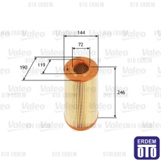 Alfa Romeo 159 Hava Filtresi Valeo 55183562 55183562