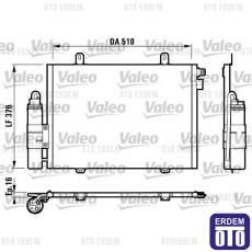 Clio 2 Klima Radyatörü Valeo 7700414103 7700414103