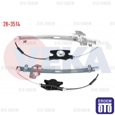 Dacia Duster Sandero Cam Krikosu Elektrikli Sol Ön 1.5 Dcı 1.6 16v 0.9 1.2i 1.4i 1.6i 2008-2013 / 2010- 28-3514 28-3514