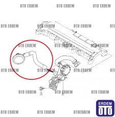 Dacia Sandero - Logan K9K Turbo Geri Dönüş Valfi Hortumlu 8200147551 8200147551