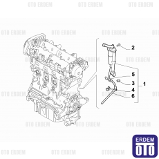 Fiat 1.6 Multijet Karter Yağ Hortumu 55213486 55213486