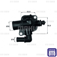 Fiat 500C Termostat 1.3Mjet Orijinal 55206391 55206391