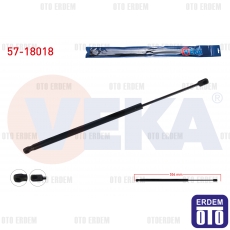 Fiat 500L Bagaj Amortisörü 554mm/680N 2012 57-18018 57-18018