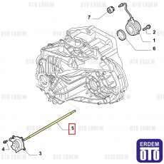 Fiat 500L Debriyaj Mili 55269584 55269584