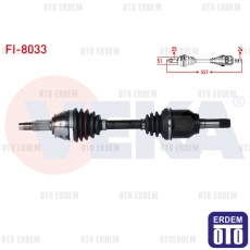 Fiat Albea Aks Sol Ön Komple 1.3 Mjt 2007 FI-8033 FI-8033