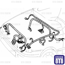 Fiat Albea Motor İç Kablo Tesisatı 1.3 51761198 51761198