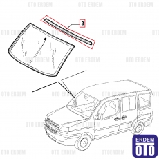 Fiat Doblo 1 Doblo 2 Ön Cam Lastiği Üst Fitili 51783114 51783114