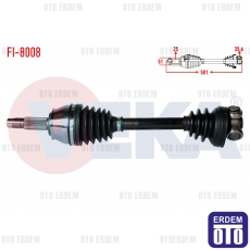 Fiat Doblo Aks Sol Ön Komple 1.3 Mjt 2001-2010 FI-8008 FI-8008