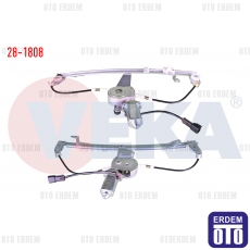 Fiat Doblo Cam Krıkosu Elektrikli Sol Ön 1.2i 1.3 Mjt 1.4 1.9 D 1.9 Mjt 2001-2010 28-1808 28-1808