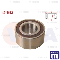 Fiat Doblo Egea Bravo 500L 2010-2015 Ön Tekerlek Rulmanı Sol-Sağ ABS 47-1812 47-1812