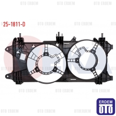 Fiat Doblo Fan Motoru Davlumbazı Çiftli 1.3 Mjt Klima 2005-2010 25-1811-D 25-1811-D