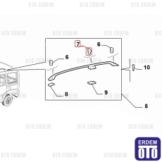 Fiat Doblo Port Bagaj Tapası Orta 98846146 98846146