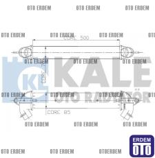 Fiat Doblo Turbo Radyatörü 46849068 46849068