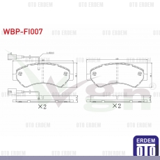 Fiat Ducato 3 Fren Balatası Ön 2006 WBP-FI007 WBP-FI007