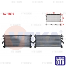 Fiat Ducato 3 Su Radyatörü 2.3 Mjt 2006-2014 16-1839 16-1839