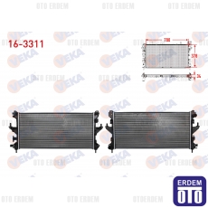 Fiat Ducato Su Radyatörü 2.2 Mjt 2006-2014 16-3311 16-3311