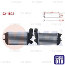 Fiat Ducato Turbo Radyatörü Intercooler 2.5 TDİ 1994-2002 42-1802 42-1802