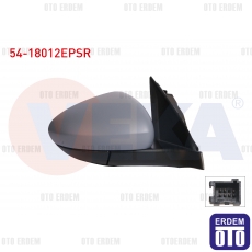 Fiat Egea Dış Dikiz Aynası Sağ Elektrikli Isıtmalı Sensorlu Astarlı 7 Pin 2015 54-18012EPSR 54-18012EPSR