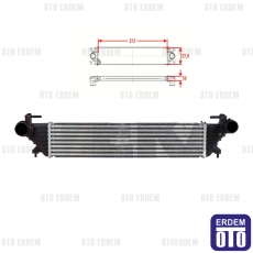 Fiat Egea İntercooler Turbo Radyatörü Denso 51887954 51887954