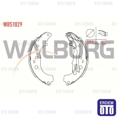 Fiat Fiorino Fren Pabucu Arka 2007>> WBS1029 WBS1029