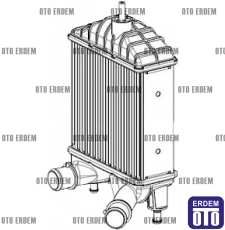 Fiat Idea Turbo Radyatörü 46836770  46836770 