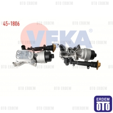 Fiat Linea 2007- Doblo Punto 1999-2010 Alfa Romeo MiTo 2008 Yağ Soğutucusu Komple Kalın Tip 1.3 MJT / JTD 45-1806 45-1806