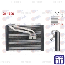 Fiat Linea Egea 500L Punto Bravo Alfa Mito Klima Evaporatörü Borulu 295x196x38 2007-2022 48-1800 48-1800