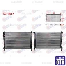 Fiat Linea Su Radyatörü Mekanik 1.3 Mjt 2007 16-1812 16-1812
