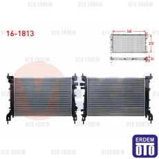 Fiat Linea Su Radyatörü Mekanik 1.4 2007 16-1813 16-1813