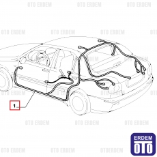 Fiat Marea Arka Kablo Tesisatı 46768792 46768792