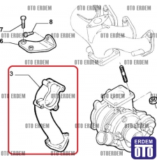 Fiat Marea Turbo Borusu 1.9 JTD 46748868 46748868