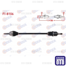 Fiat Palio Fiat Siena Aks Sağ Ön Komple 1.2i 1.4i 1.6i 1999-2002 FI-8106 FI-8106