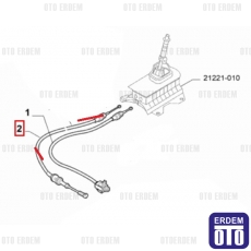 Fiat Punto Vites Kumanda Teli 46337937 46337937