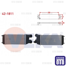 Fiat Scudo Turbo Radyatörü (Intercooler) 1.6 Mjt 2007 42-1811 42-1811