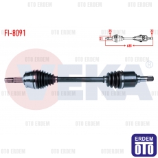 Fiat Stilo Aks Sol Ön Komple 1.6 2001-2010 FI-8091 FI-8091