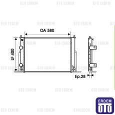 Fiat Stilo Motor Su Radyatörü Valeo 46745809 46745809