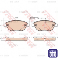 Fiat Stilo Ön Fren Balatası TRW 77365379 77365379