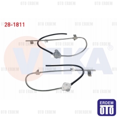 Fiat Uno Cam Krikosu Manuel Sağ Ön 1994-2000 28-1811 28-1811