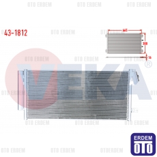 Klıma Radyatoru Fıat Doblo (152,263) 1.3 Mjt 2010 43-1812 43-1812