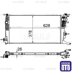 Megane 3 Motor Su Radyatörü Mahle 214100002R 214100002R