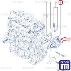 Megane IV Fluence Duster Su Çıkış Dağıtım Kutusu H4M 110605223R 110605223R