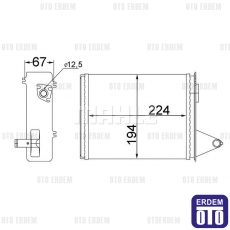 Palio Kalorifer Radyatörü Mekanik Mahle 7078698 7078698