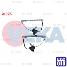 Renault Clio 1 2 Arka Cam Krıkosu Elektrikli Sağ Ön 1990-2005 28-3505 28-3505