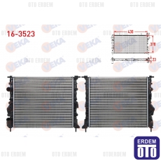 Renault Clio 2 1.4i 1998-2005 Su Radyatörü 16-3523 16-3523