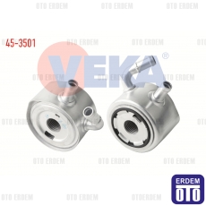 Renault Clio 2 1998-2005 Symbol 1998-2005 Kangoo 1998-2005 Dacia Logan 2004-2012 Yağ Soğutucusu Tek Contalı 1.5 DCI 65 PS 45-3501 45-3501