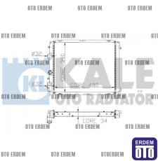 Renault Clio 2 Motor Su Radyatörü 2 Sıra 7700417175 7700417175