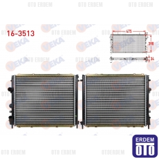 Renault Clio 2 Su Radyatörü 1.2 1998-2005 16-3513 16-3513