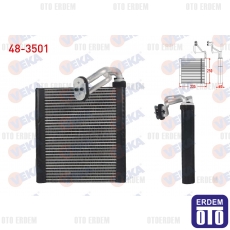 Renault Fluence 2011-2016 Megane 3 2011-2016 Klima Evaporatörü Borulu 250x235x38 48-3501 48-3501