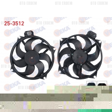 Renault Fluence Fan Motoru 1.5 Dci 2009 25-3512 25-3512