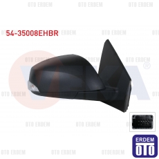 Renault Fluence / Megane 3 Dış Dikiz Aynası Sağ Elektrikli Isıtmalı Sinyalli Katlanır 54-35008EHBR 54-35008EHBR